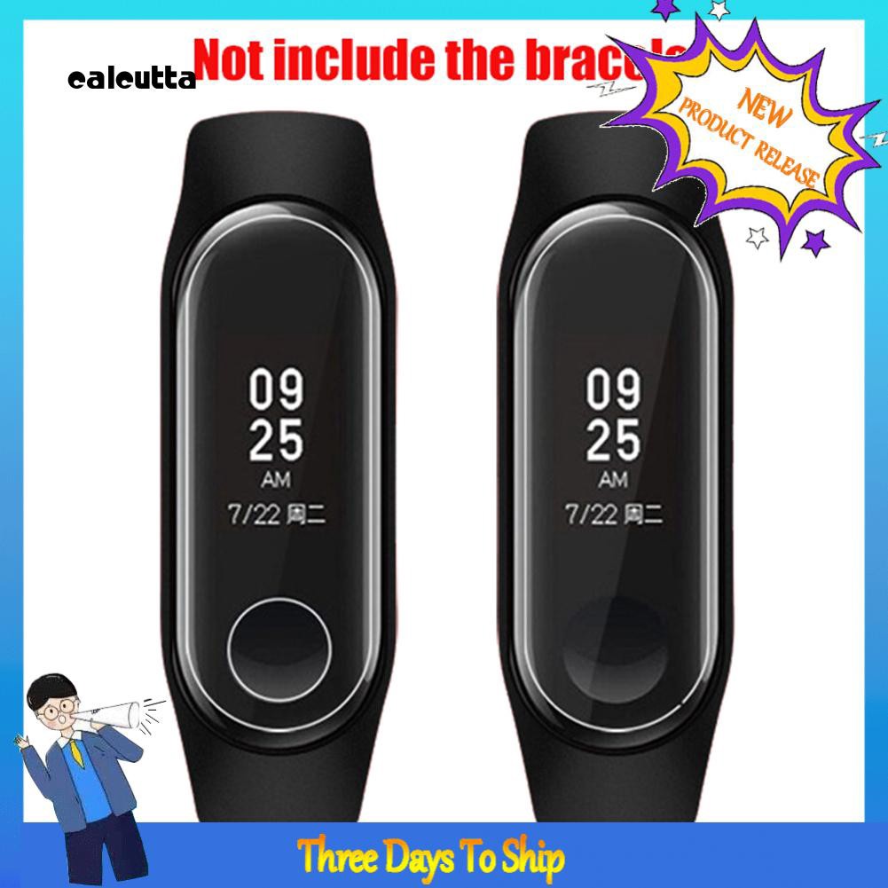 Tấm dán chống xước bảo vệ màn hình vòng tay thông minh Xiaomi Mi Band 2/3/4