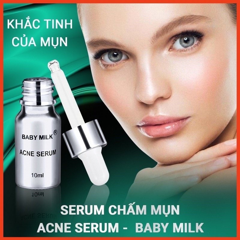 Acne Serum Chấm Mụn Baby Milk 10ml - Hàng Hiệu Cao Thiên Nhi