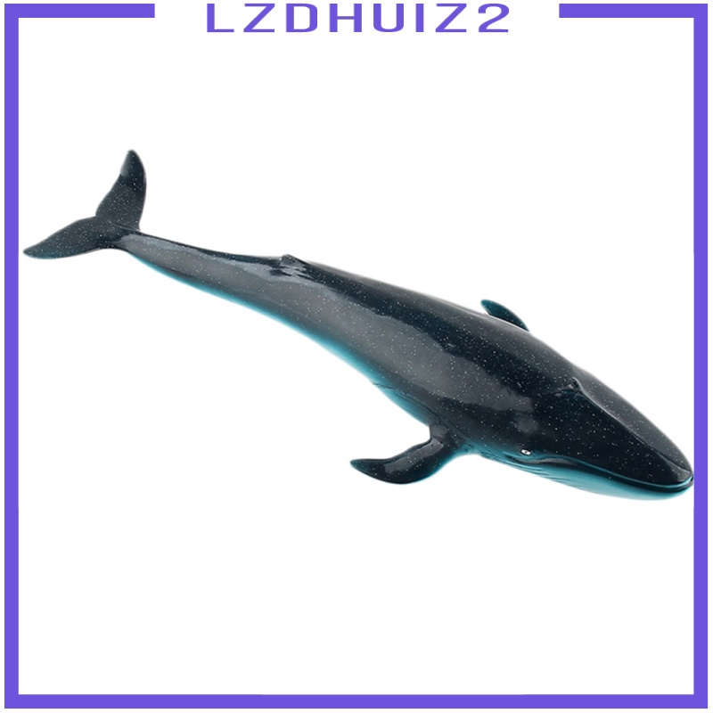 Mô Hình Cá Voi Xanh Bằng Nhựa Độc Đáo Sống Động