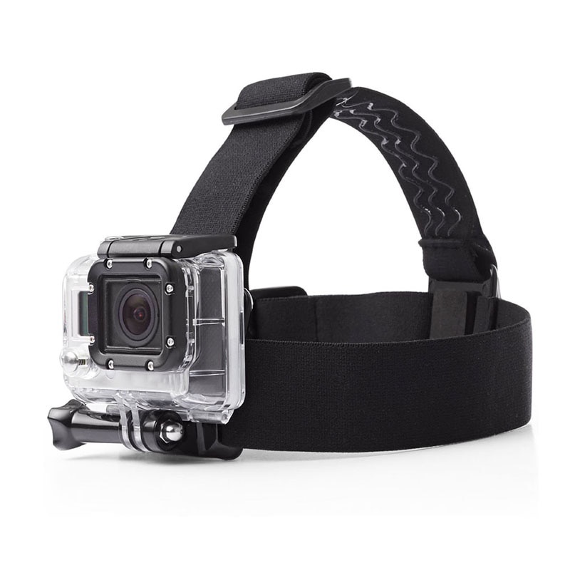 Dây Đeo Đầu Gắn Máy Ảnh Gopro HD Hero Có Thể Điều Chỉnh Độ Dài Tiện Dụng