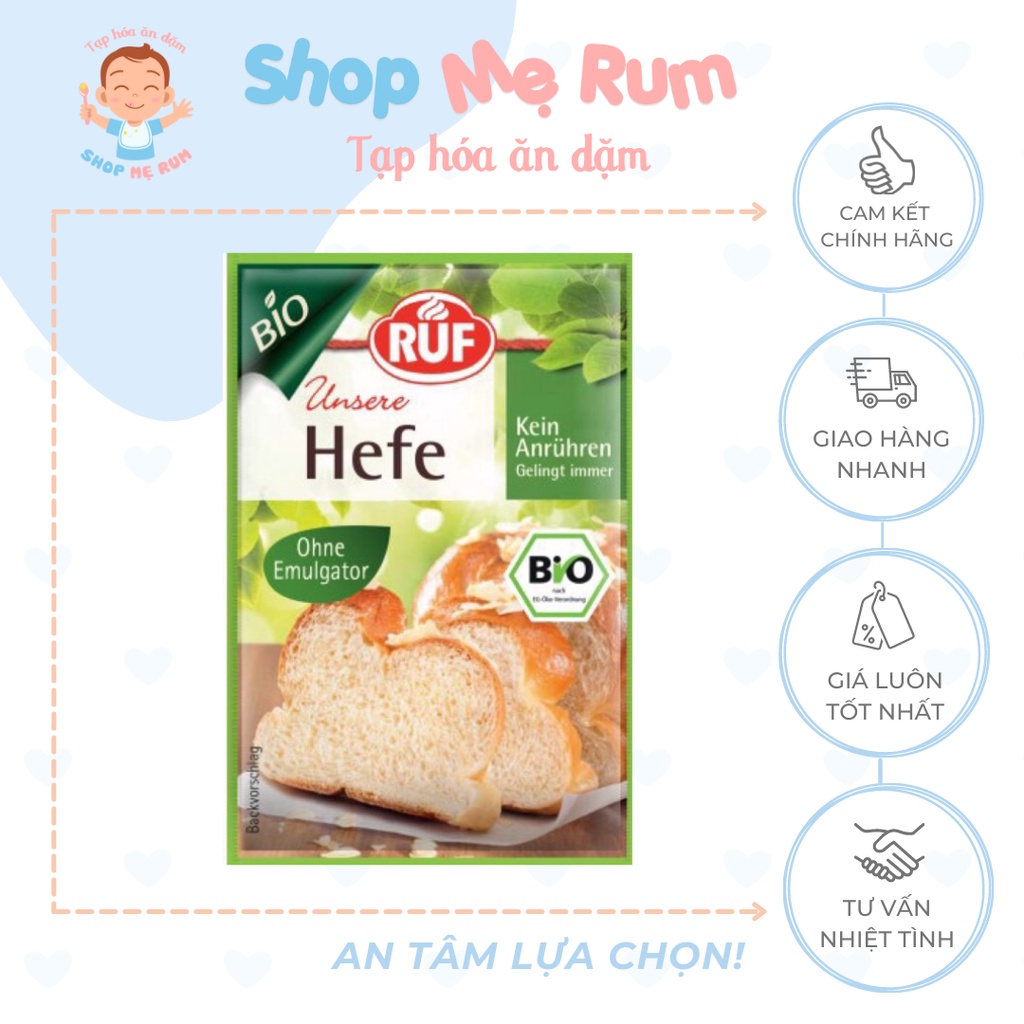 Men Nở Hữu Cơ Ruf 9g