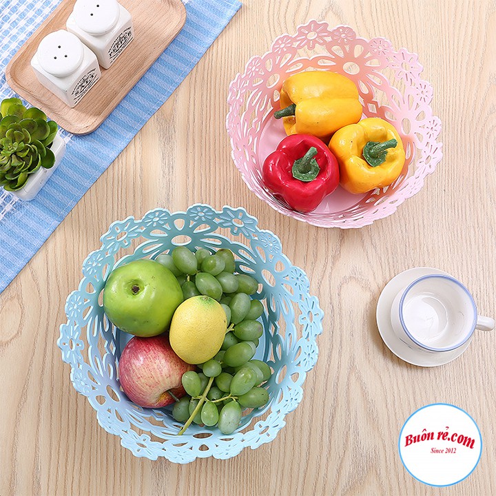 Rổ mỹ đại Song Long họa tiết hoa văn sang trọng đẹp mắt - Giỏ đựng đồ nhà bếp ( MS: 2591,2592,2593) _ 01355 _ Buonrecom