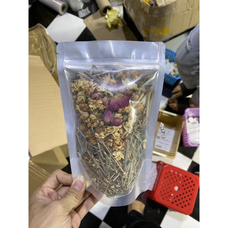 HOA XÔNG MẶT KHÔ THẢO DƯỢC GÓI 90G-100G