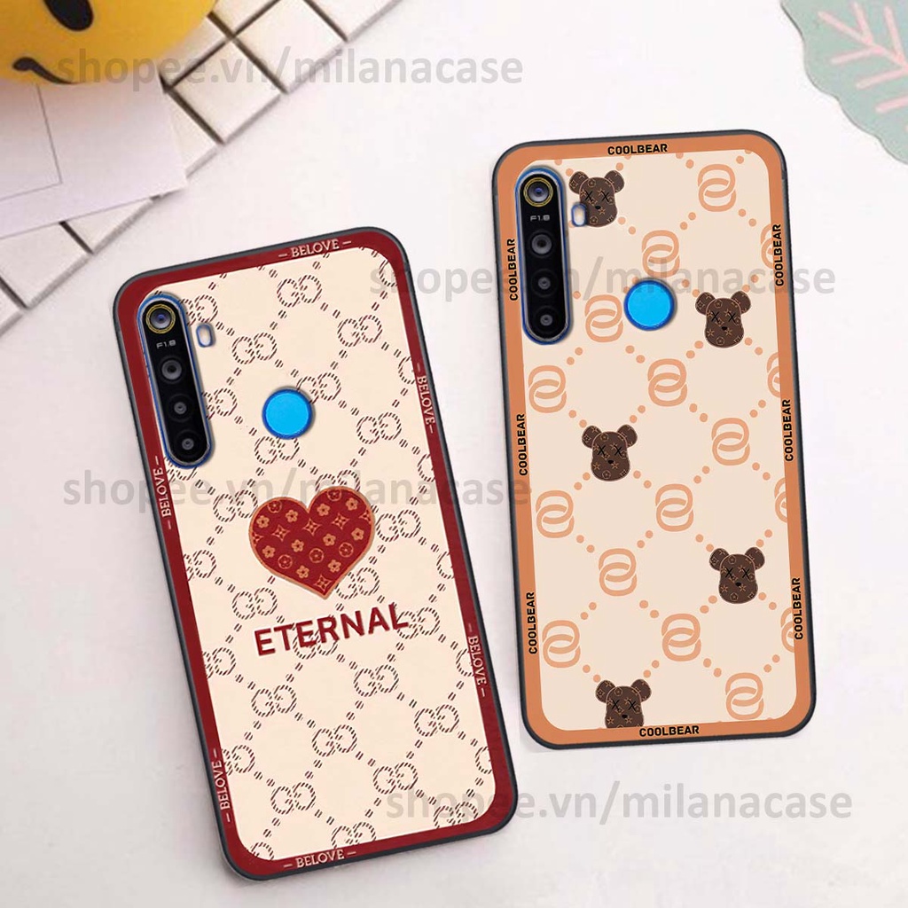 Ốp Realme 5 / 5 Pro / C3 hình trái tim be love tình yêu siêu đẹp, cá tính, thời trang