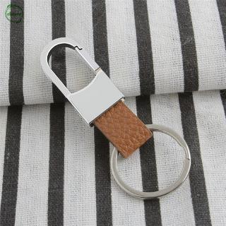 Móc Khóa Dây Da Đơn Giản Cho Nam