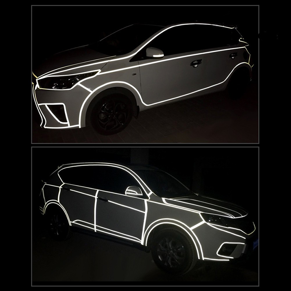 Thiết bị an toàn phát sáng Xe đạp xe máy bánh xe xe đạp Hình dán phản quang