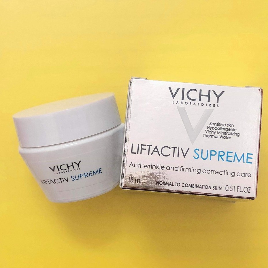 Vichy Liftactiv Supreme - Kem Dưỡng Ngăn Ngừa Lão Hóa 15ml