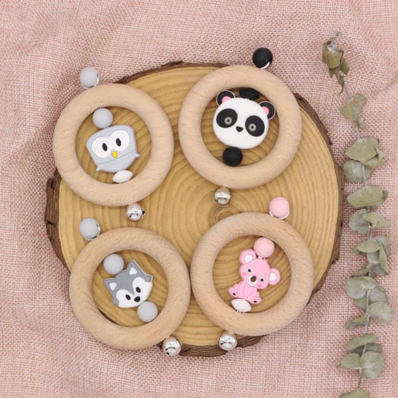 Lục Lạc Hình Gấu Koala Dễ Thương Cho Bé Sơ Sinh Mọc Răng