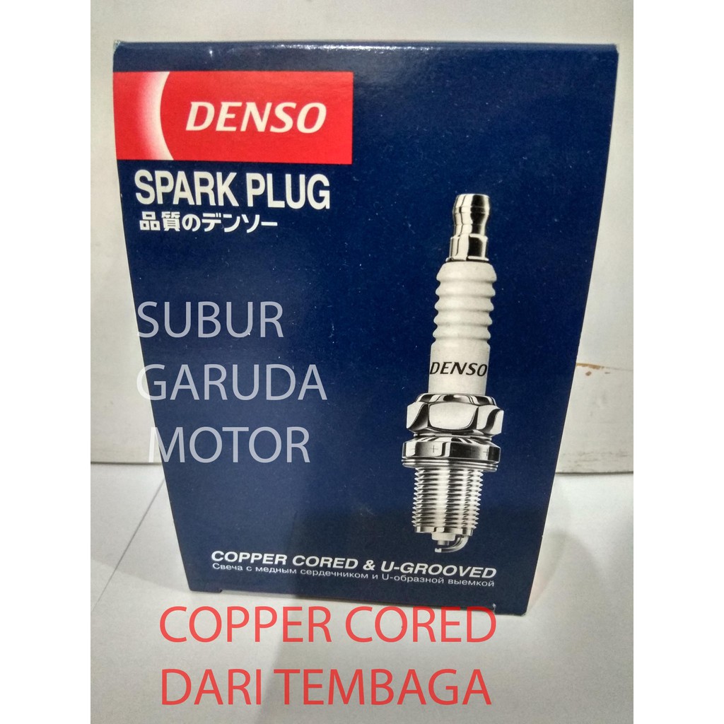 Bugi Đánh Lửa Bằng Đồng Denso U24epr9 Beat Scoopy Jupiter Mx 135 Byson