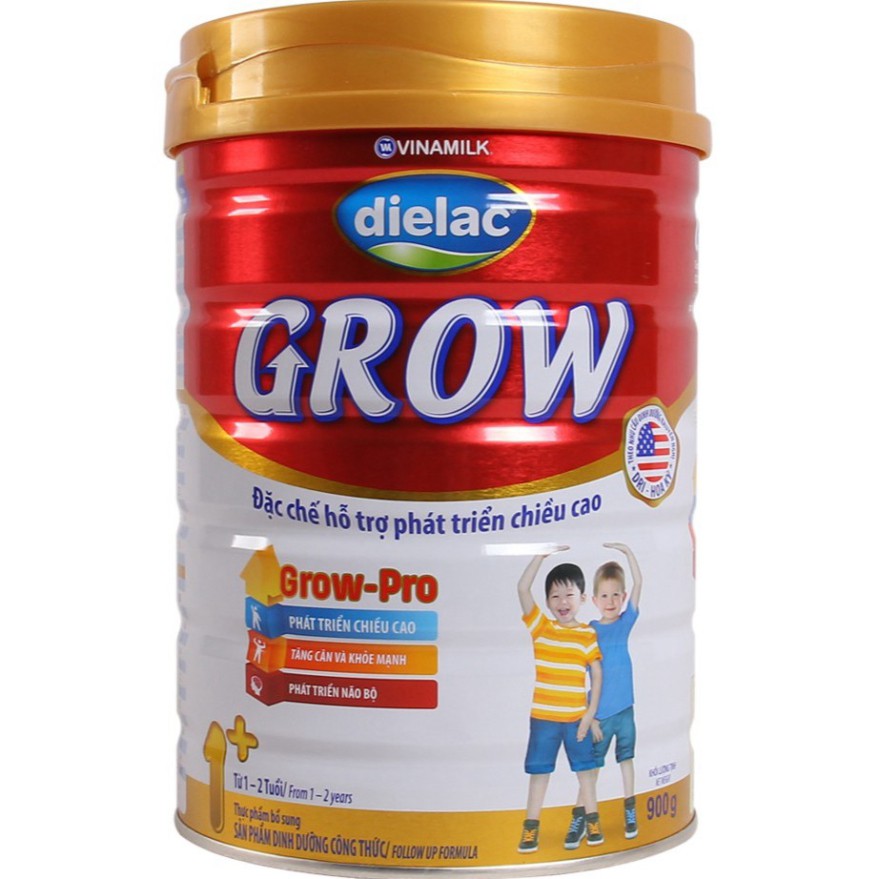 Sữa bột Vinamilk Dielac Grow 1+ 900g