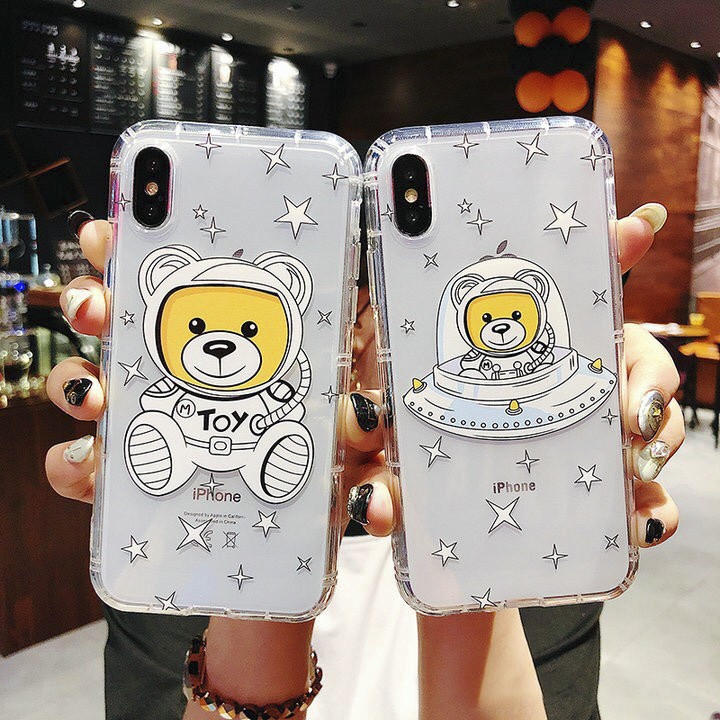 Ốp lưng iph one trong suốt Toy cho iph one 6 s plus 7 8 plus Xr X s max 11 11 pro max 12 mini 12 pro max se2