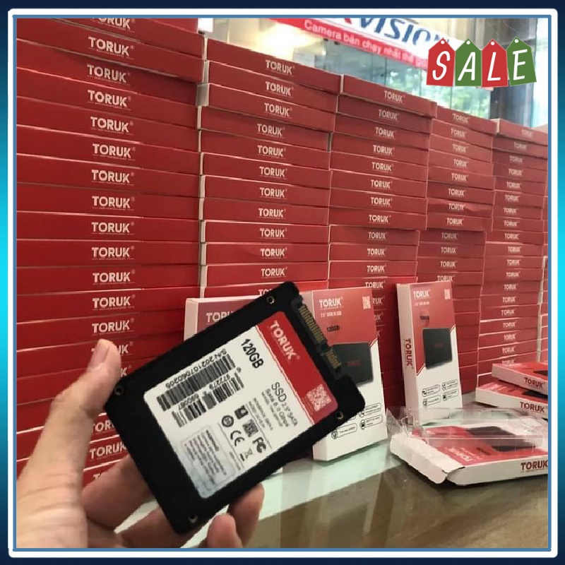 Ổ Cứng SSD TORUK Dung Lượng 120GB Chip 3D Flash Chính Hãng Bảo Hành 36 Tháng