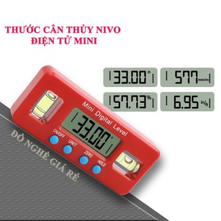 Thước thủy nivo điện tử_ Thước đo góc đo độ nghiêng thăng bằng - DCG