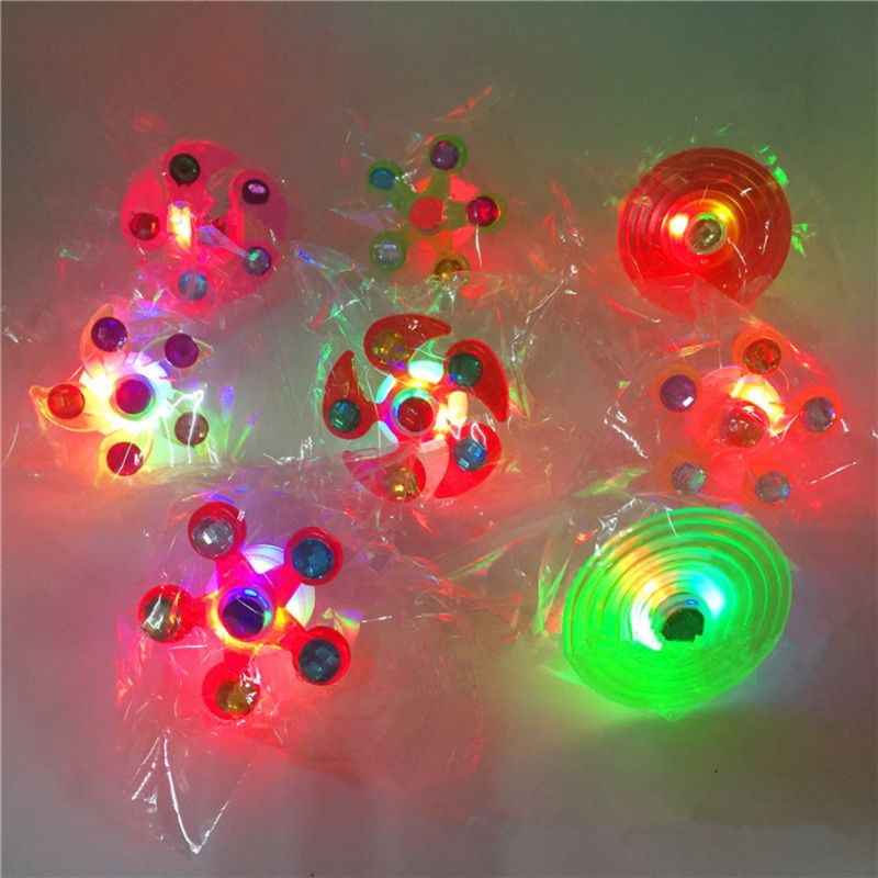 Con Quay Đồ Chơi Fidget Spinner Có Đèn Led Giúp Giảm Stress