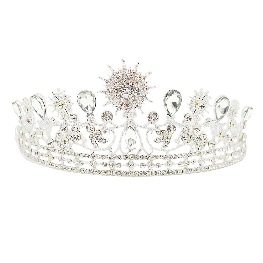 Vương miện đính đá phong cách vintage xinh xắn dành cho nữ