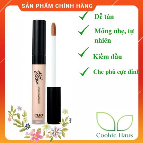 Kem Che Khuyết Điểm Clio Kill Cover Concealer 7g