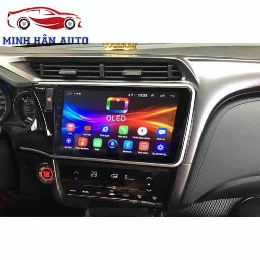 Màn hình dvd android 10.  cho xe HONDA CITY 2016- 2019 cao cấp, màn hình xe city 2017, 2018