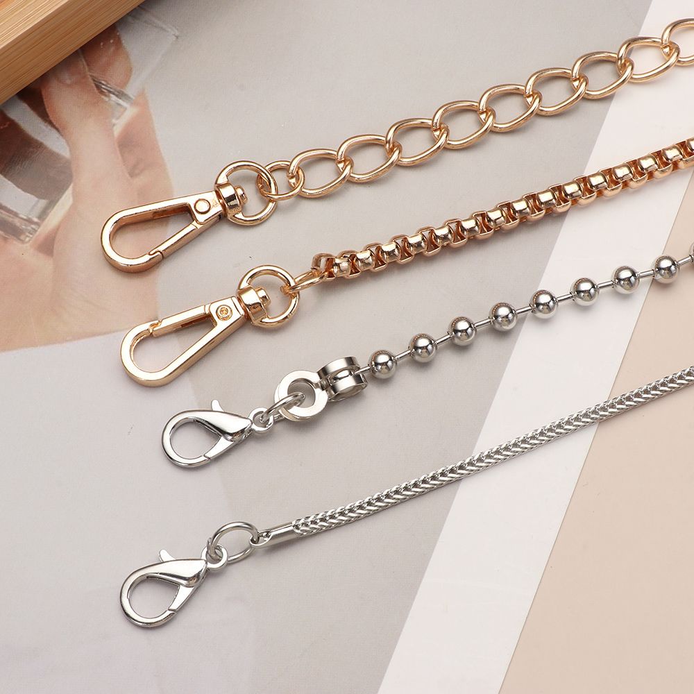 Dây đeo túi xách sợi xích bằng hợp kim nhiều màu có thể tháo rời diy