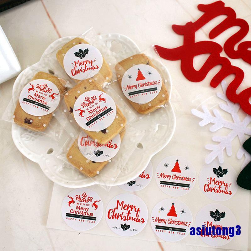 120 Sticker Trang Trí Giáng Sinh