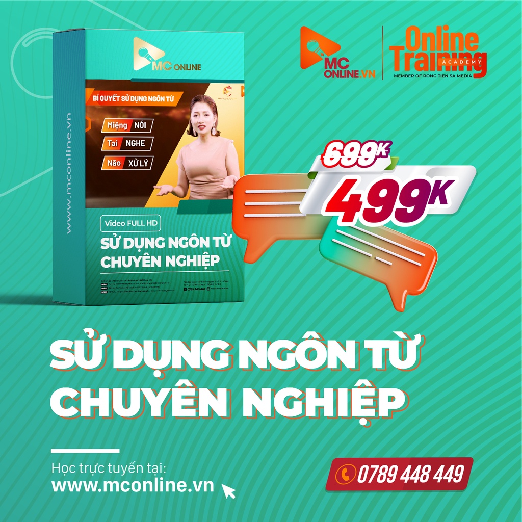 MCONLINE.VN - Khóa học Online NGHỆ THUẬT SỬ DỤNG NGÔN TỪ CHUYÊN NGHIỆP - Chuyên gia tương tác thực hành riêng