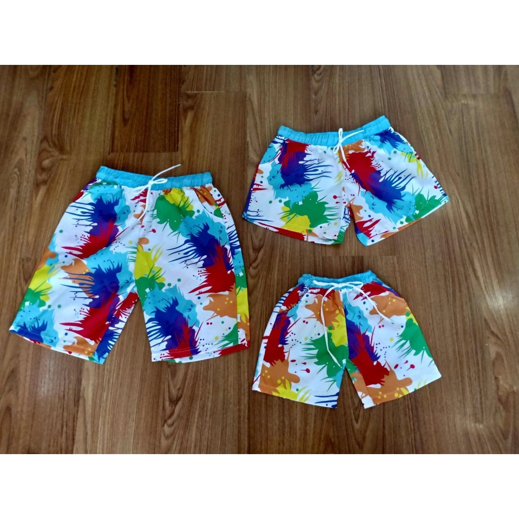 Quần đi biển mẫu sơn nam nữ hội nhóm vải dù đẹp, không dính cát