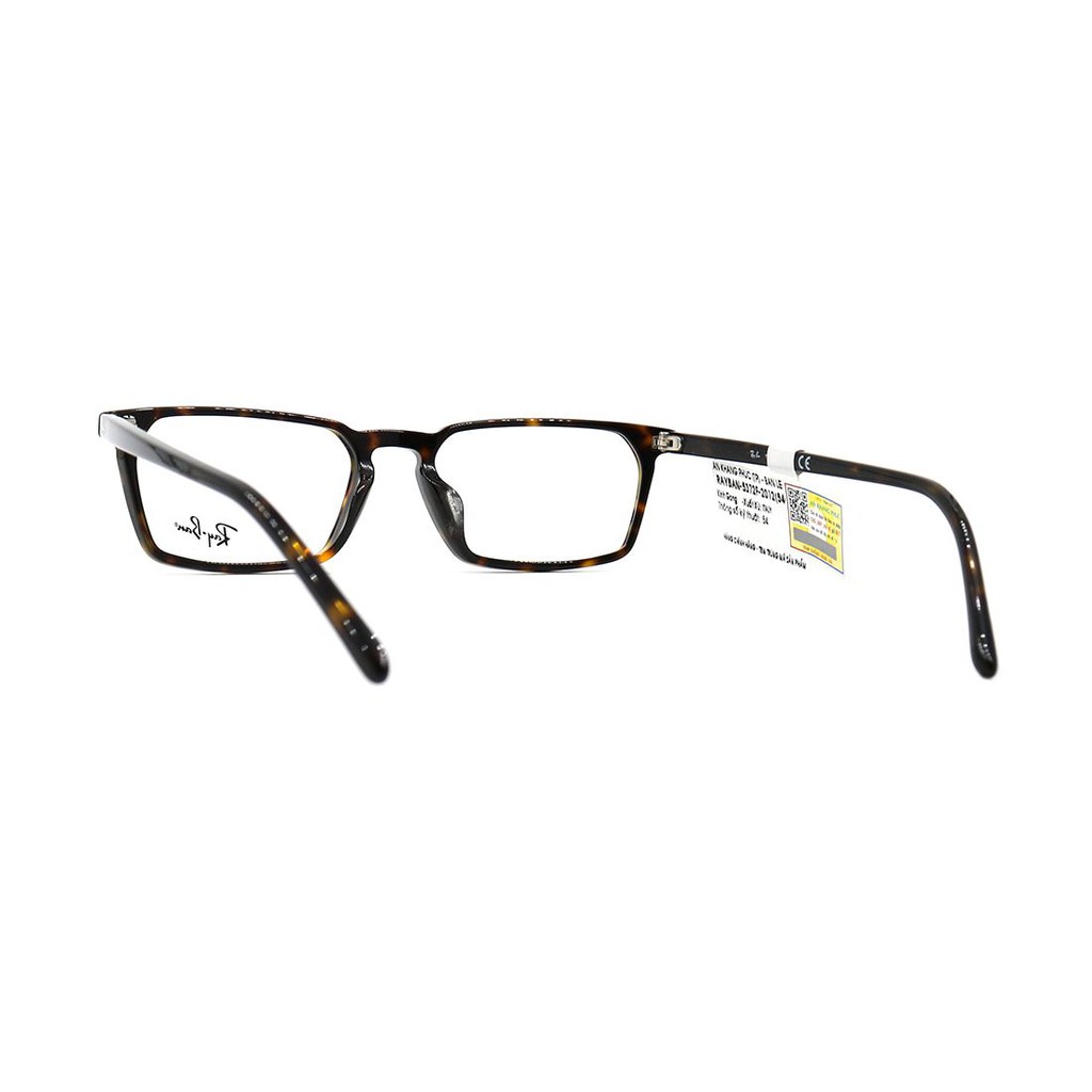 RB5372F-Gọng kính nam nữ Rayban chính hãng (54-18-150), thiết kế dễ đeo bảo vệ mắt