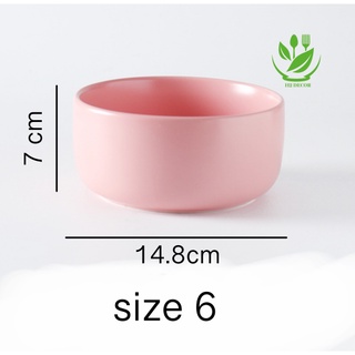 Bát ăn cơm, chén ăn cơm trộn salat phong cách nhật bản - H2decor