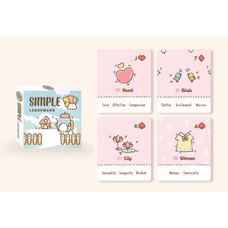 Bộ bài Simple Lenormand (auth) (2 PHIÊN BẢN)