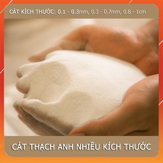 【SIÊU TRỢ GIÁ】Cát thạch anh Hoàng Liên Sơn khai thác tại mỏ dùng bốc bát nhang, rải m.ô.