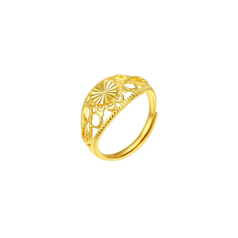 Nhẫn Nữ Mạ Vàng 24K, Phong Cách Cổ Điển Quý Phái - XPN16
