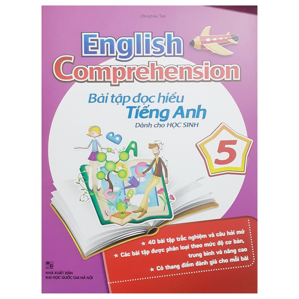 Sách - Bài tập đọc hiểu tiếng Anh dành cho học sinh tập 5
