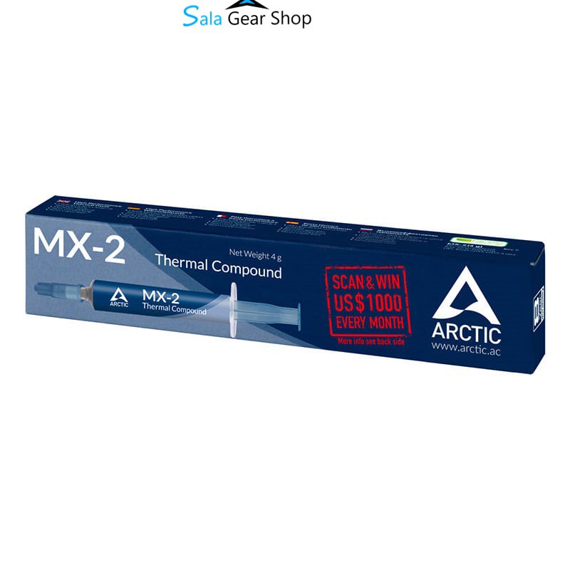 Keo tản nhiệt Arctic MX2 4g 2020