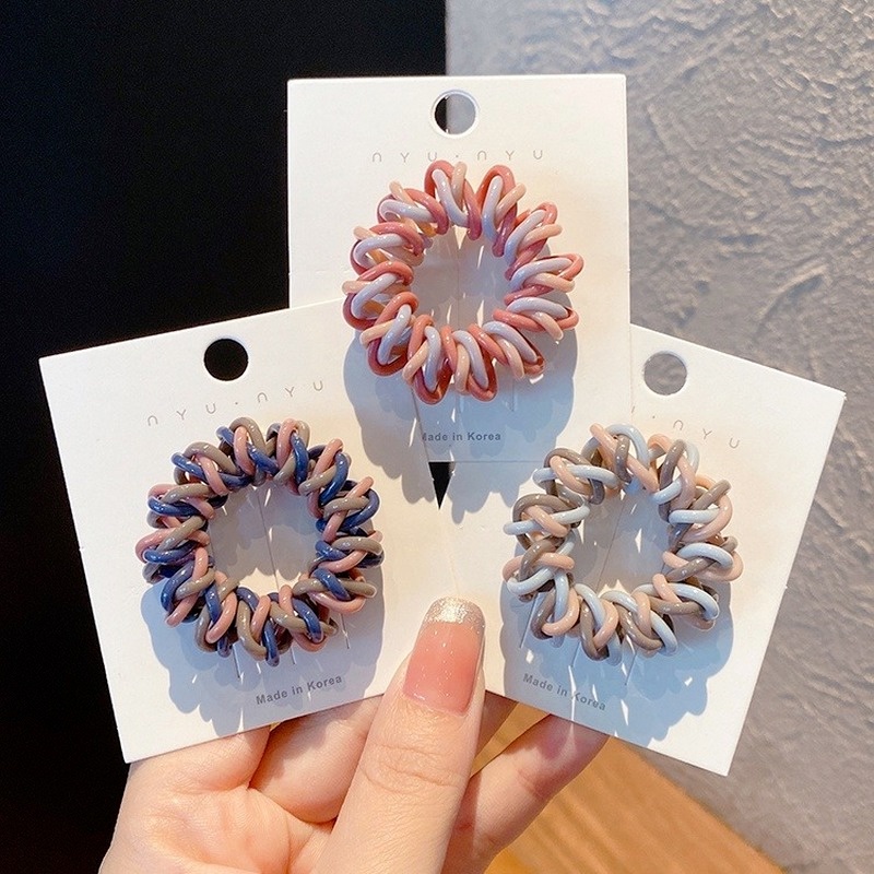 Dây buộc tóc co giãn phong cách hàn quốc thời trang mùa hè cho nữ