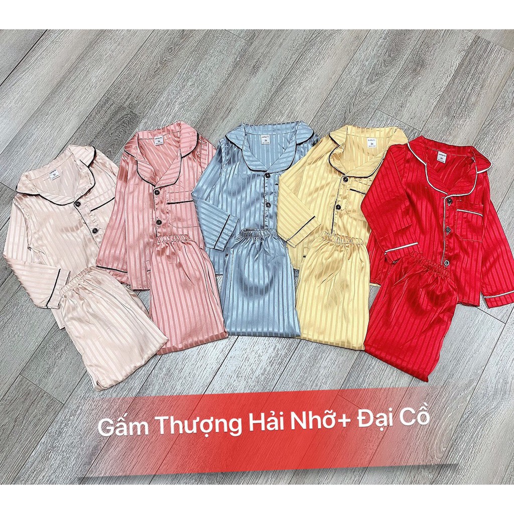 Bộ pijama gấm Thượng Hai đẳng cấp cho bé trai bé gái - BPK