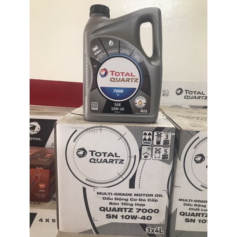 Dầu động cơ Total Quartz 7000 SN 10w40 4L. 0988455875