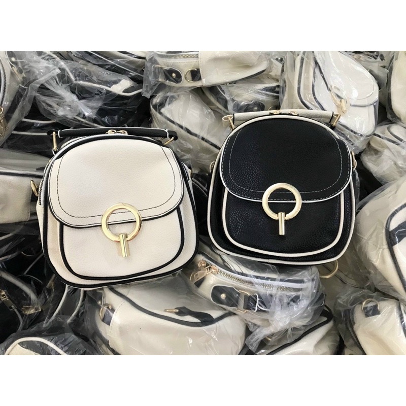 Túi Xách Nữ Đeo Vai, Balo Mini Chuwanglin Phong Cách Hàn Quốc