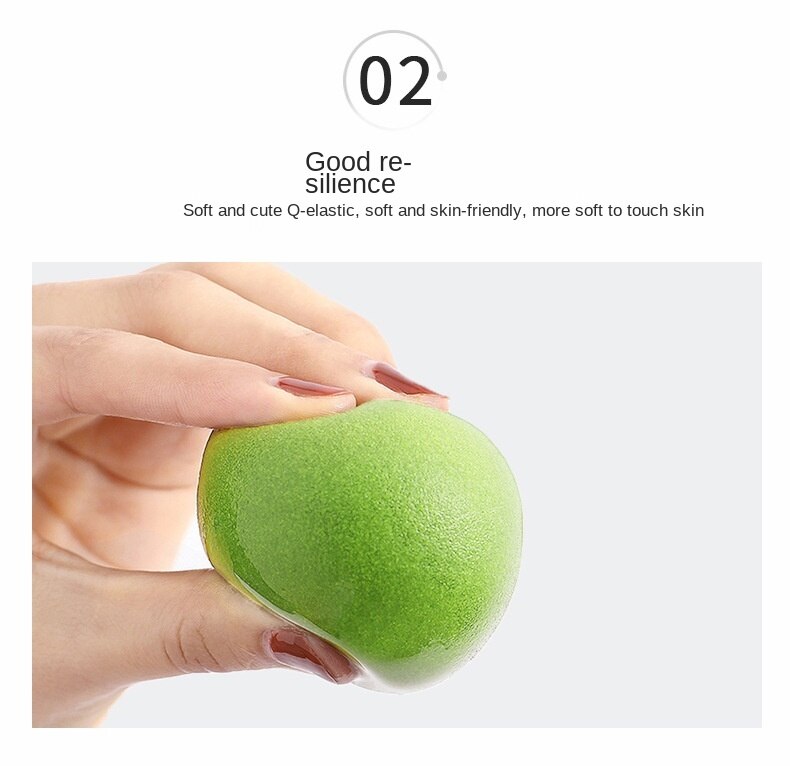 Set 6 Mút Trang Điểm Hình Quả Trứng Tiện Dụng Chất Lượng Cao