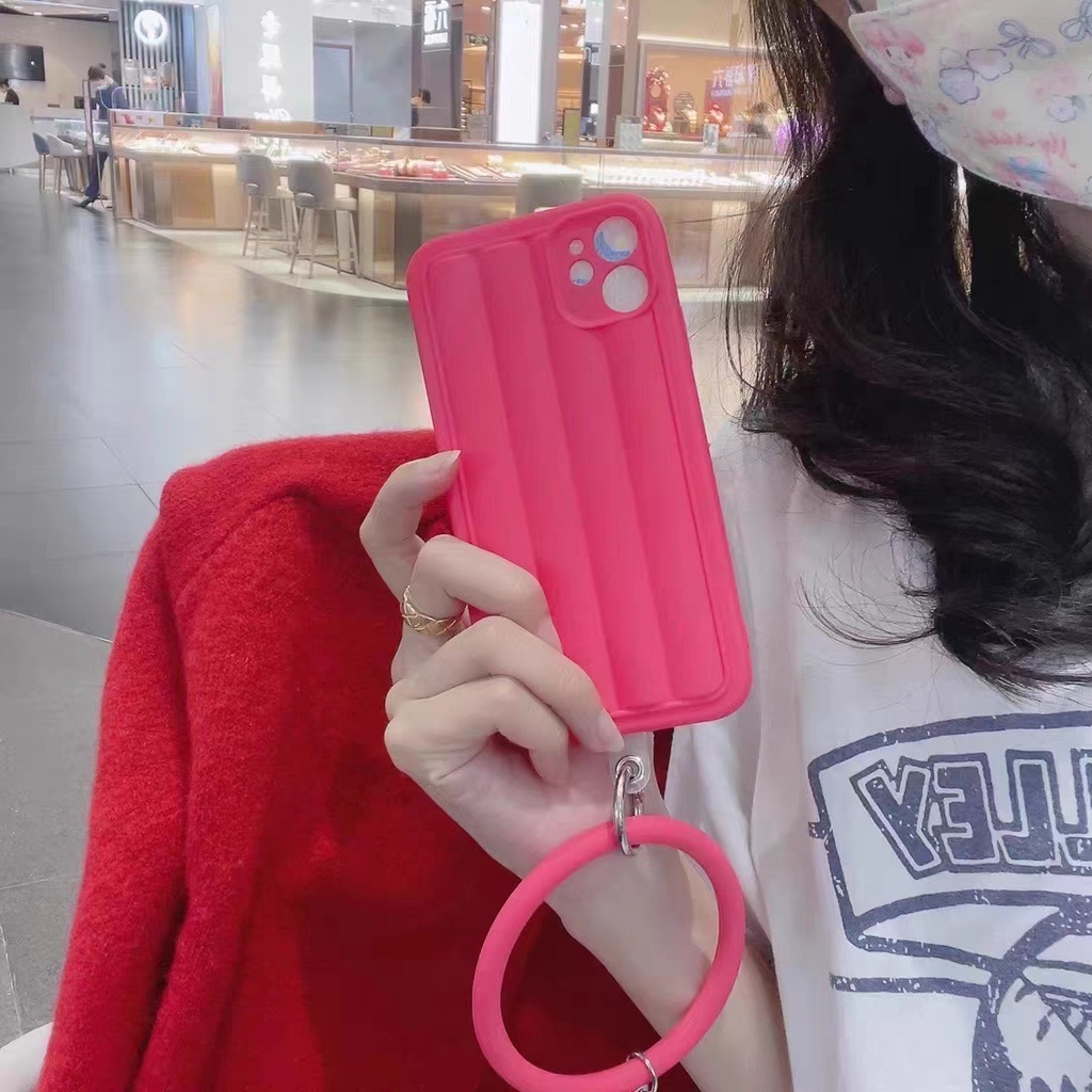 Ốp Điện Thoại tpu Họa Tiết Cột La Mã Xinh Xắn Có Dây Đeo Cho iphone 13 pro max ins12 pro max 11 pro max xsmax