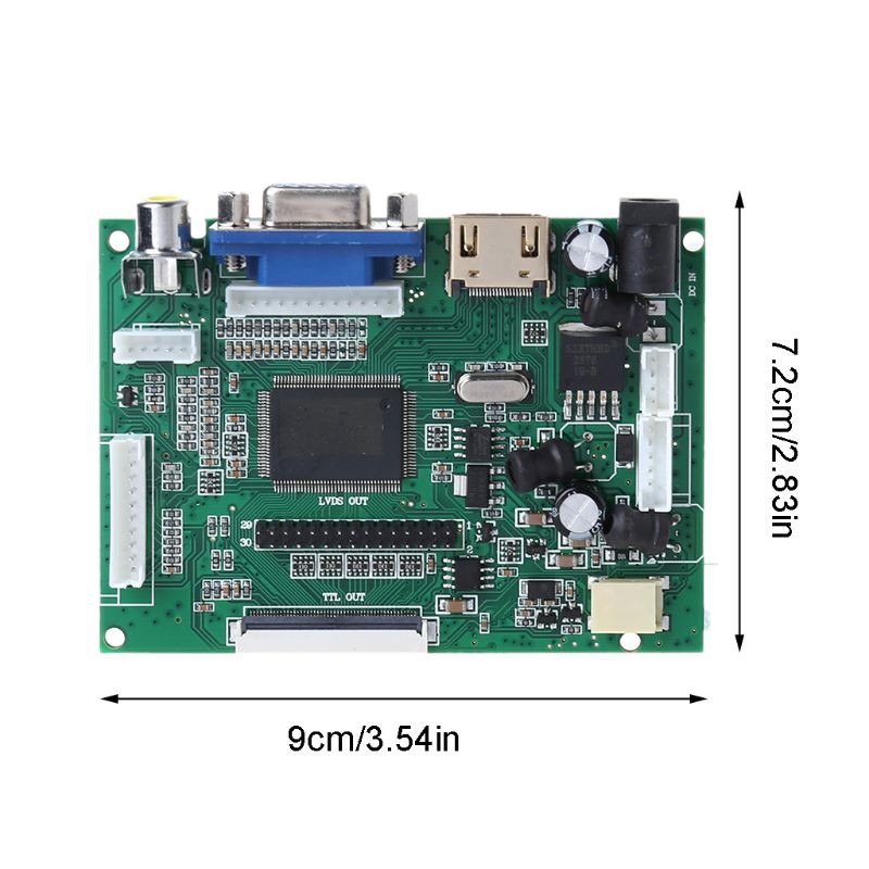 1 Bộ Điều Khiển Từ Xa Hdmi Vga 2av 50pin Cho At070Tn90 92 94 Driver