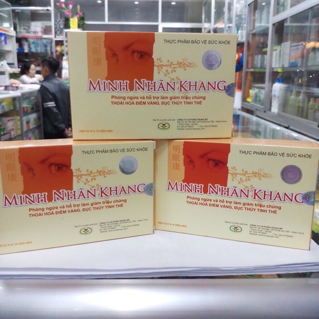 - Minh Nhãn Khang - Thoái Hóa Điểm Vàng & Đục Thủy Tinh Thể