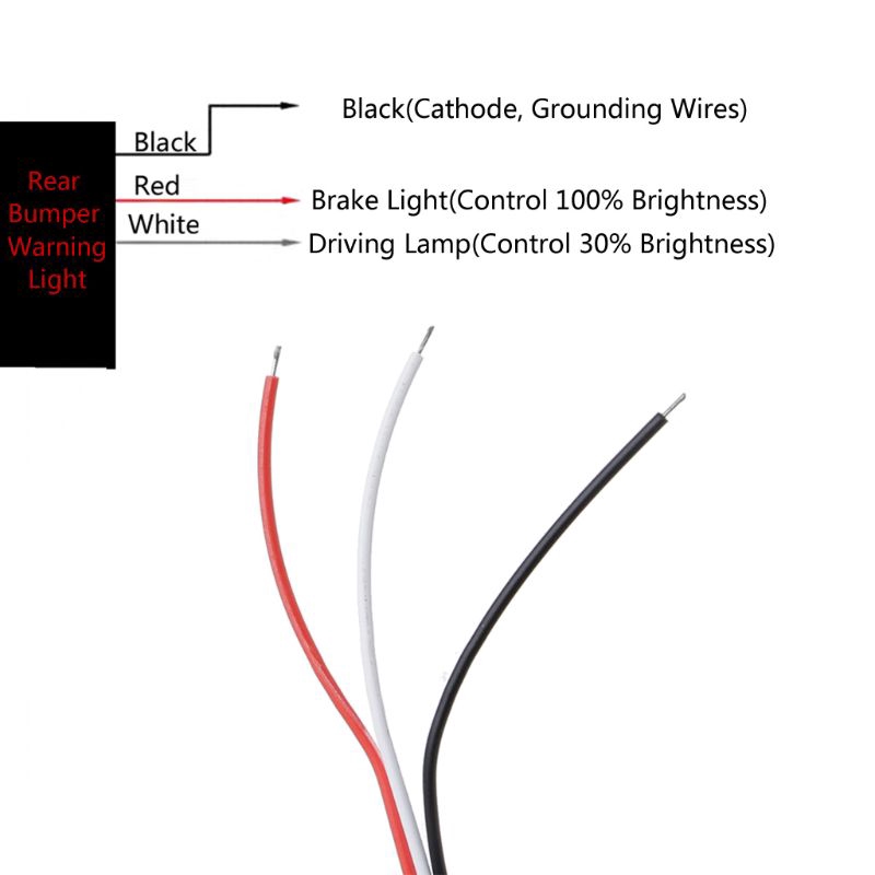 Đèn Led Tín Hiệu Phanh Xe Cho Toyota Camry 2009 2012 Innova / Isf / Gx470 / Rx300