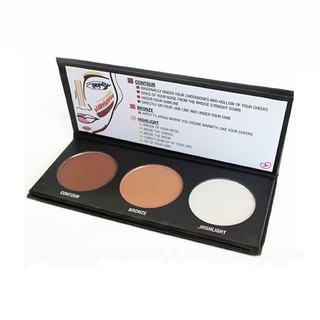 Bảng Phấn Tạo Khối Và Highlight City Color Contour Effects