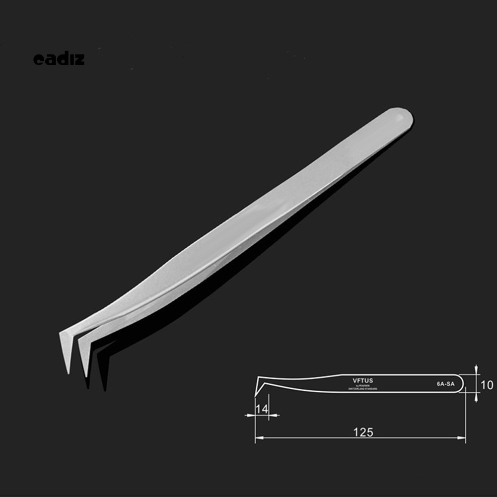 Nhíp Inox 6A-SA Độ Chính Xác Cao Chuyên Dụng Cho Trang Điểm