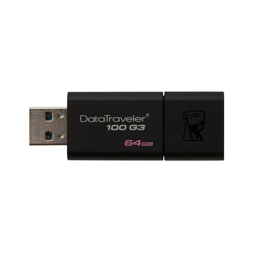 Bộ 2 USB 3.0 Kingston DT100G3 64GB tốc độ upto 100MB/s - Hãng phân phối chính thức