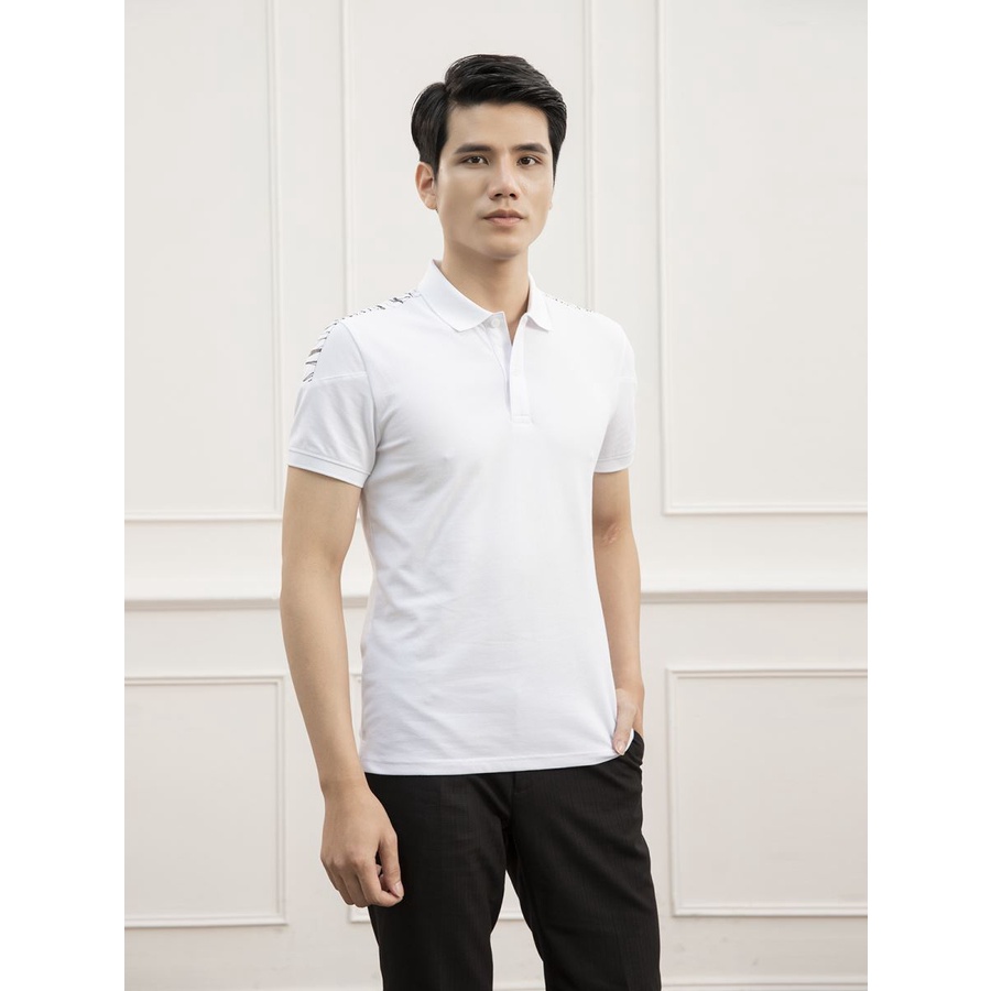 Áo Polo APS021s1 Slim có 3 Màu Trắng - Xám - Đen M/L/XL