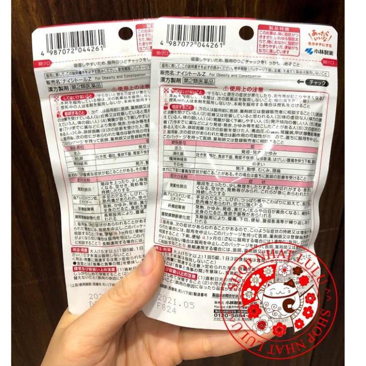 Kobayashi Naishituro Z 5000 | Viên uống Giảm cân mỡ béo bụng Nhật Bản 315/420/105 viên | BigBuy360 - bigbuy360.vn