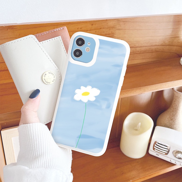 Ốp lưng iphone Hoa Bầu trời cạnh vuông dẻo ip 6splus/7/7plus/8/8plus/x/xr/xs/11/12/pro/max/plus/13promax tr115