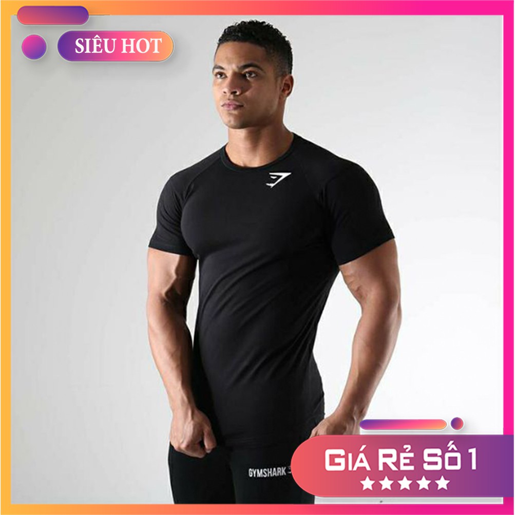 Áo thun gym body GymShark Áo co giãn 4c gymshark nam