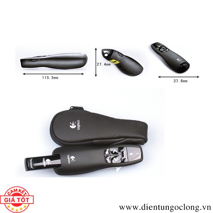 Bút Thuyết Trình Logitech Wireless Presenter R400