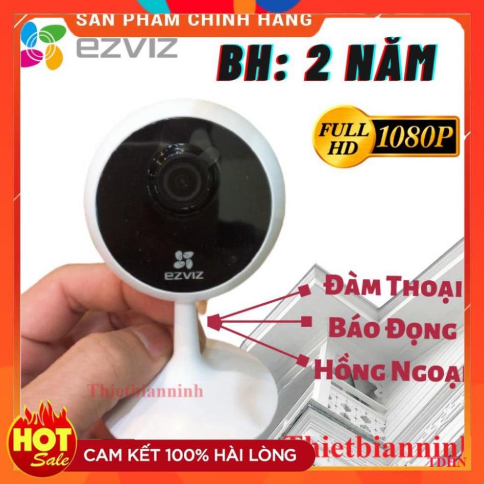 [Hãng] Camera Trong Nhà Ezviz C1C-B 1080p - C1C 720P Wifi Đàm Thoại 2 Chiều-Chính Hãng - Bảo hành 24 tháng